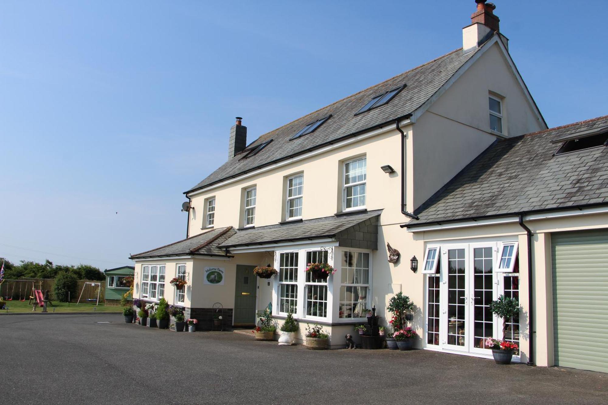 Melorne Farm Guest House Camelford Exterior foto